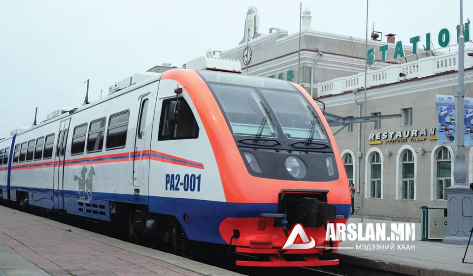 Railbus Толгойтоос Амгалан хүрэхдээ 8 байршилд зогсоно