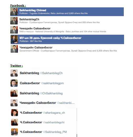 Ерөнхий сайд Ч.Сайханбилэгийн нэрээр хуурамч хаяг ашиглаж байна 
